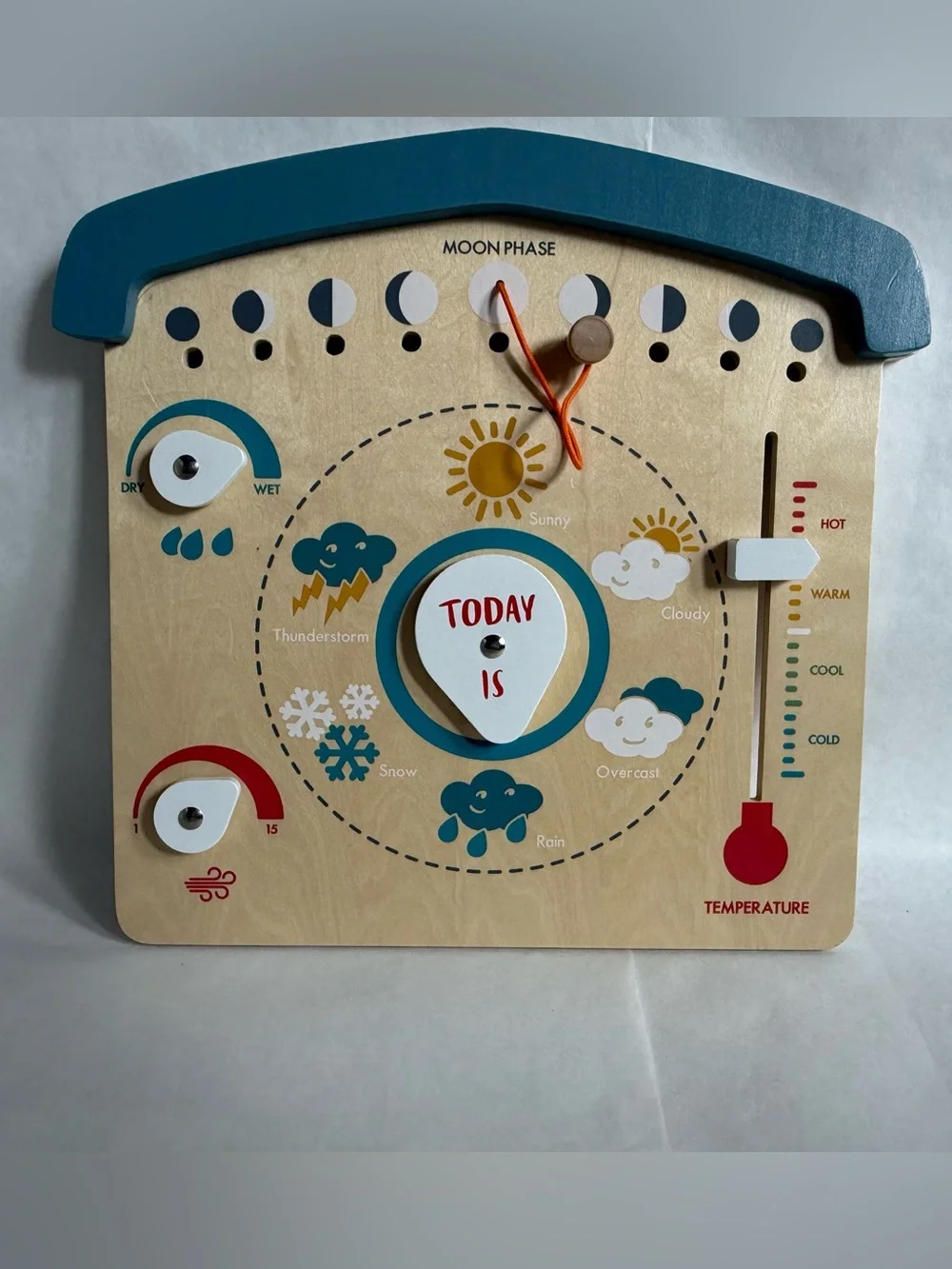 Pottery Barn Kids Wooden Weather Activity Board